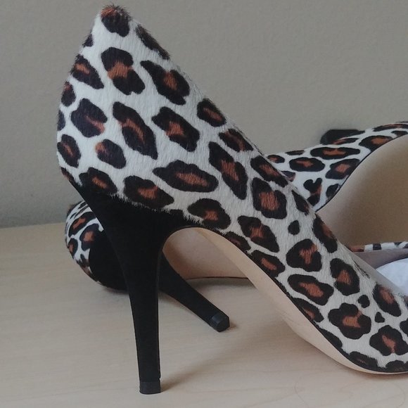 New 🌺 Club Monaco Leopard Print April Heels - Picture 8 of 8